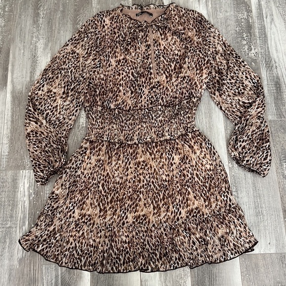 Zara Animal Print Dress - Picture 5 of 11